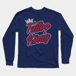 Tattoo king (white) Long Sleeve T-Shirt